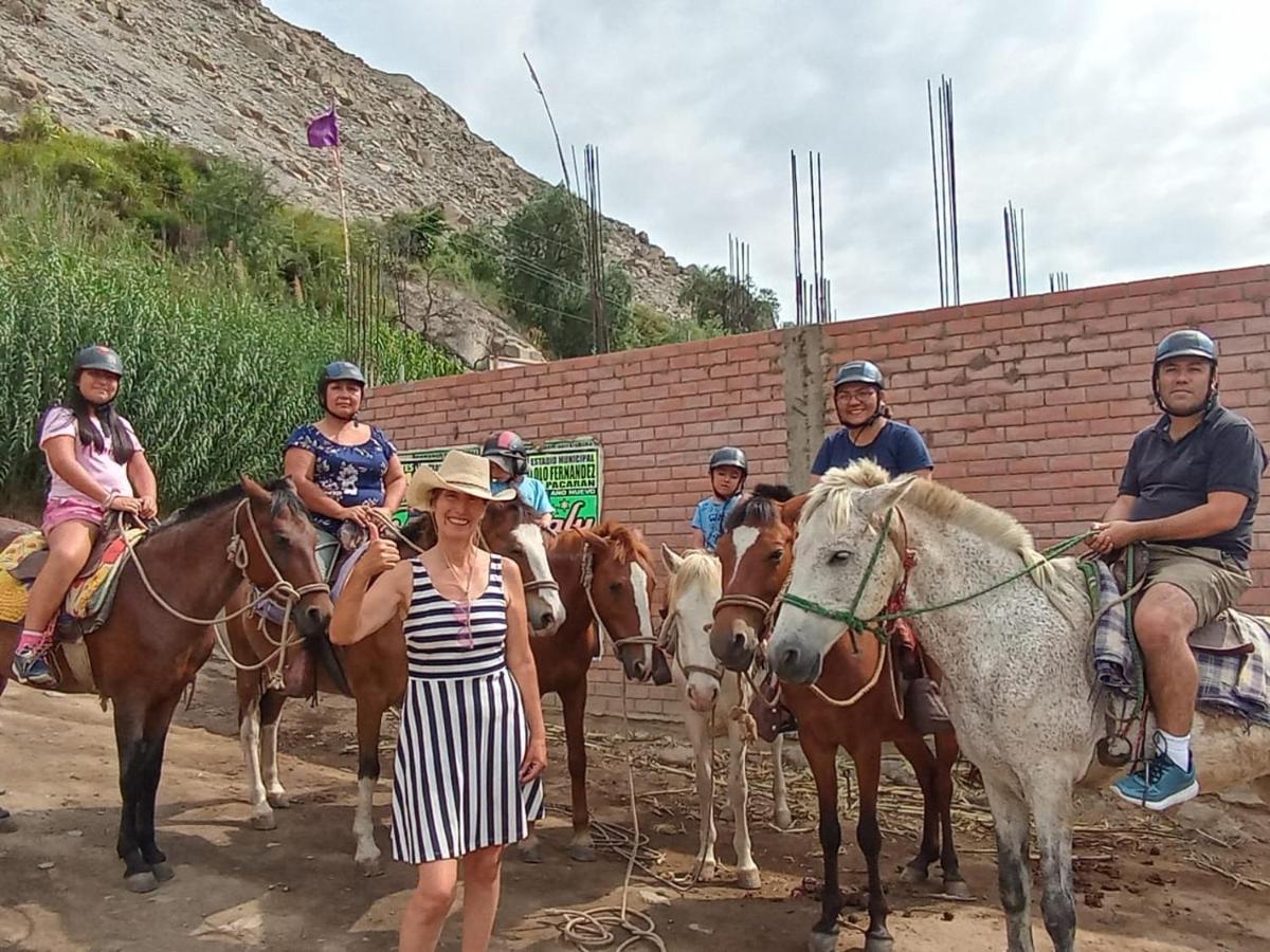 Hotel Quilla Wasi Lunahuaná Dış mekan fotoğraf